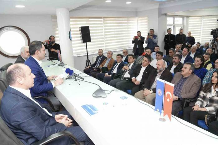 İbb Başkan Adayı Murat Kurum: "işçimizle Birlikte İşçimizin Haklarını Gözeten Tarafta Olacağız”