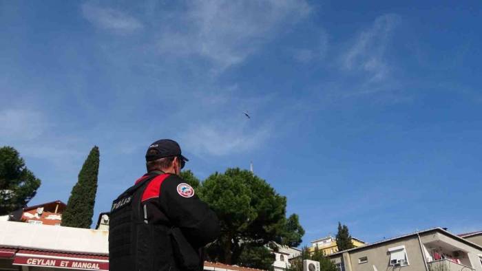 Maltepe’de Helikopter Destekli ‘Huzurlu Sokaklar’ Denetimi