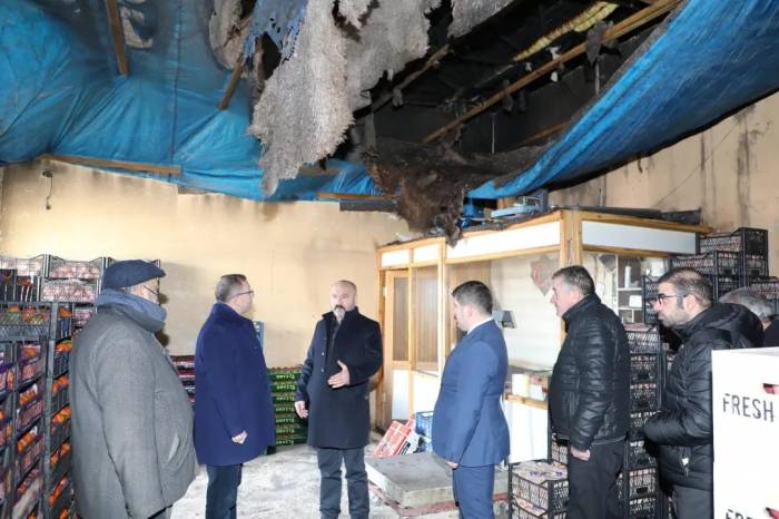 Vali Talimat Verdi, Sebze Hali Onarılacak