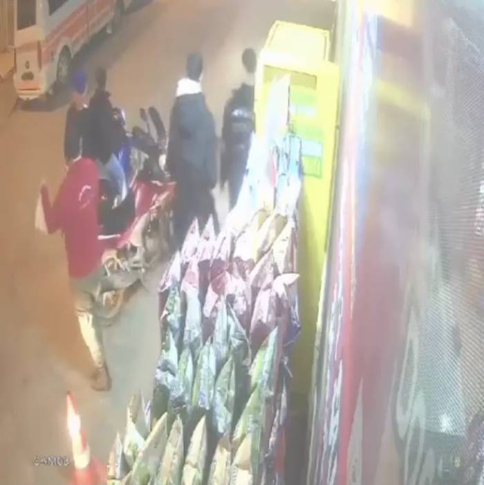 Yanlışlıkla Gaza Bastı, Arkadaşı Motosikletten Düştü