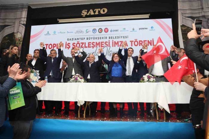 Gaziantep Büyükşehir’den Çalışanlara Yüzde 100 Zam