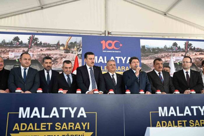 Malatya Yeni Adalet Sarayı’nın Temelleri Atıldı