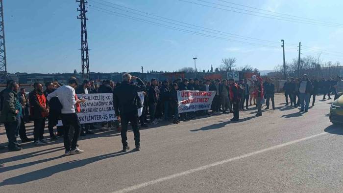 Yalova’da Tersane İşçilerinden Zam Protestosu