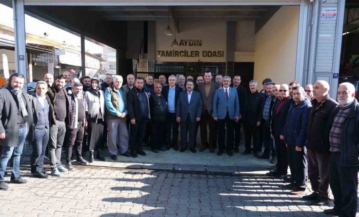 Efeler Belediye Başkan Adayı Pehlivan, Sanayi Esnafı İle Buluştu