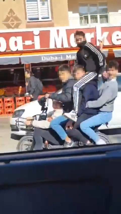 Tokat’ta Tehlikeli Yolculuk: Görüntüler Hayrete Düşürdü