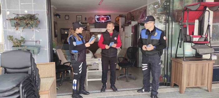 Alanya’da İkinci El Eşya Satıcılarına ‘Suç Eşyasını Satın Alma’ Bilgilendirmesi