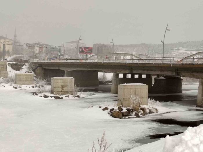 Ardahan’da Dondurucu Soğuk: Ağaçlar Kırağı Tuttu