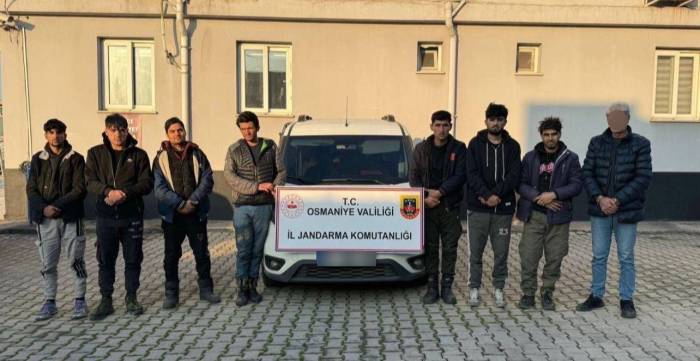Osmaniye’de Jandarmanın Operasyonunda 24 Düzensiz Göçmen Yakalandı