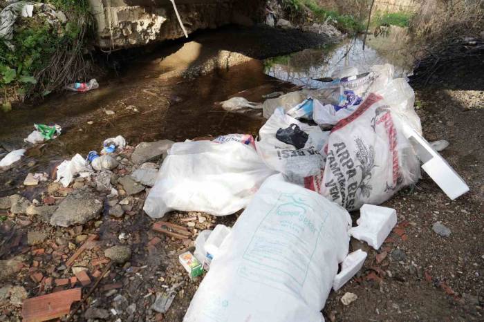 Bursa Ovası’nın Tarımsal Sulama İhtiyacını Karşılayan Dere Kızıla Büründü