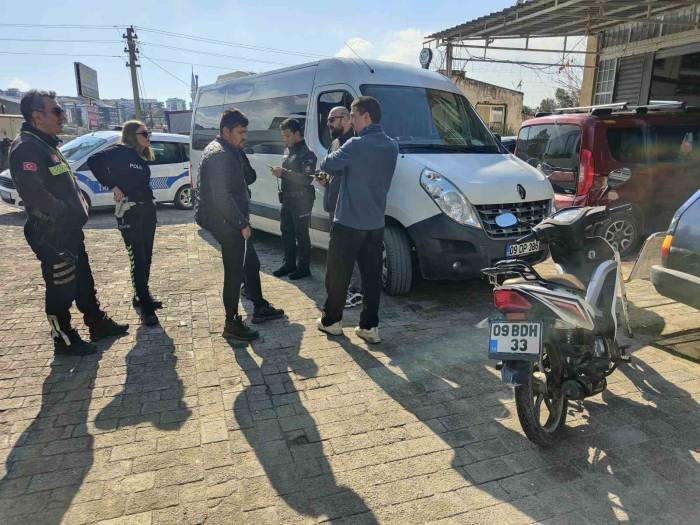 Tamir İçin Bırakılan Motosikletle Ortalığı Birbirine Kattı