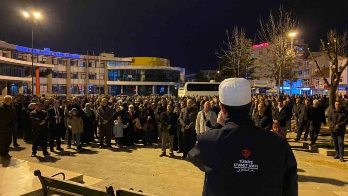 Kutsal Topraklara Uğurlandılar