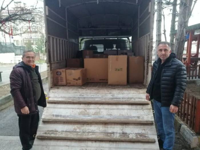 Halk Eğitim Merkezinde Filistinliler İçin Kıyafet Ve Maske Üretildi