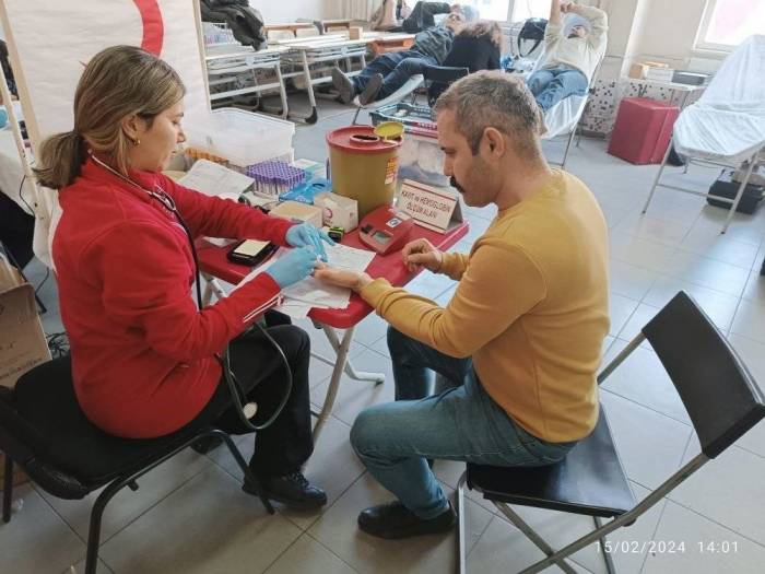 Karacasulular Kan Bağışında Bulundu