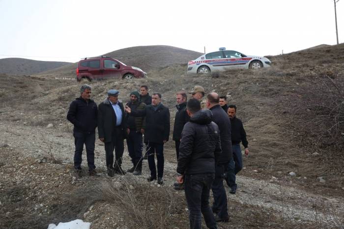 Vali Eldivan, Çalıdere Köyünde İncelemelerde Bulundu