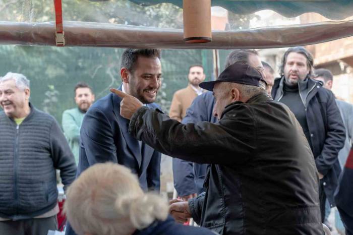 Mudanya Halkı Gökhan Dinçer’i Bağrına Bastı