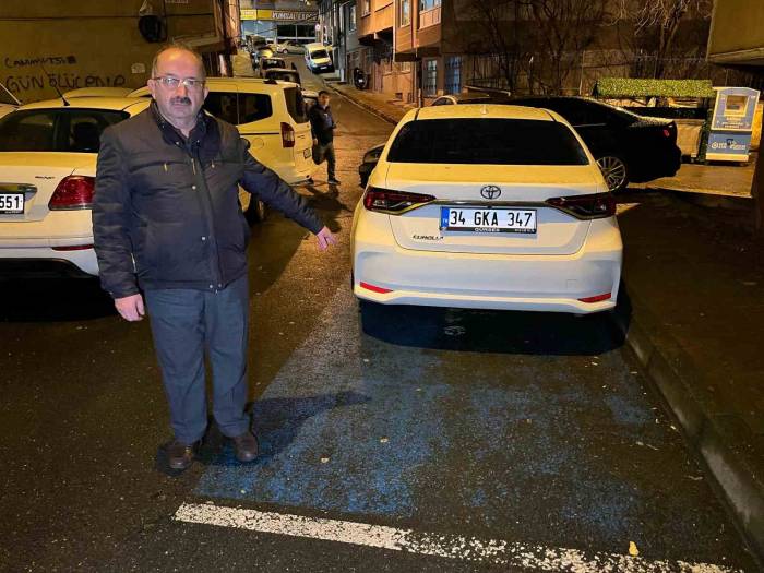 Fahri Trafik Müfettişi Tarafından Engelli Araç Sahibine Kendisine Ait Alana Park Ettiği İçin Ceza Kesildi
