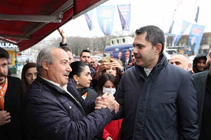 İbb Başkan Adayı Murat Kurum, Eyüpsultan Esnafını Ve Ak Nokta’yı Ziyaret Etti