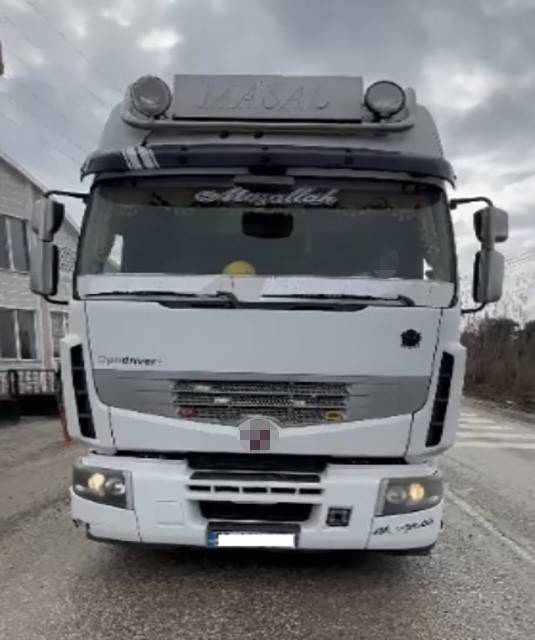 Kırklareli’de Tıra Çakar Takan Sürücüye Ceza