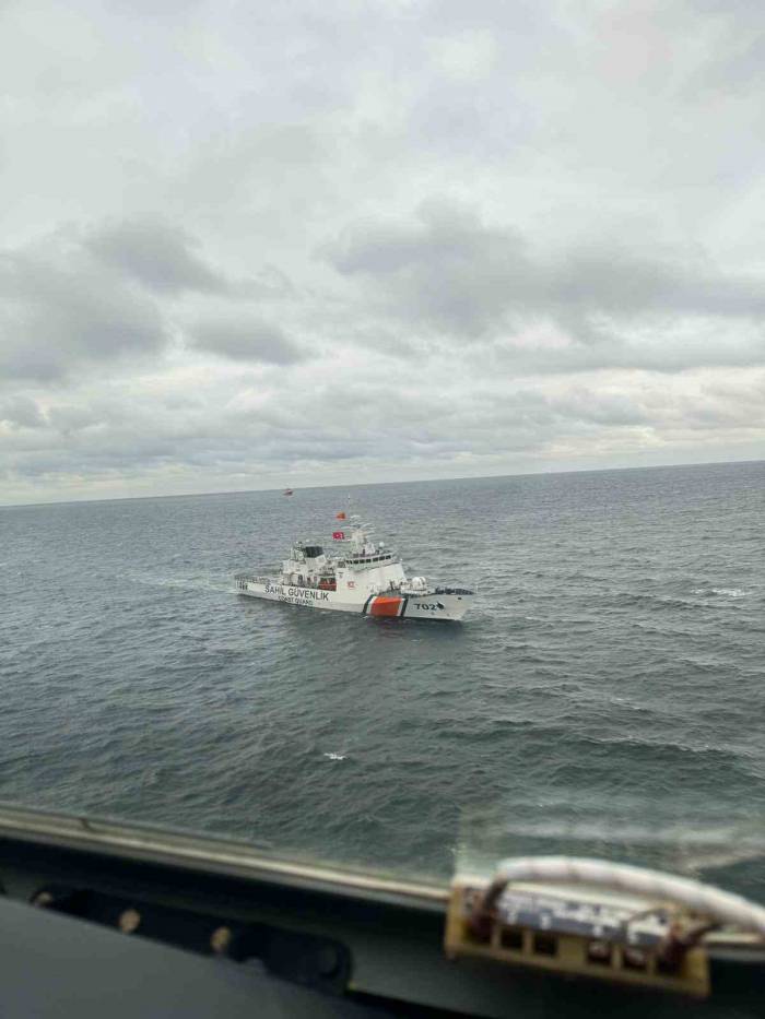 Batan Gemi İçin Denizden Ve Havadan Seferberlik Böyle Görüntülendi