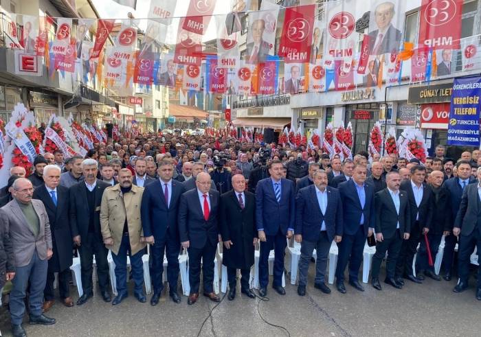 Cumhur İttifakı Hekimhan Seçim Bürosu Açılışında ‘Kazanacağız’ Mesajı