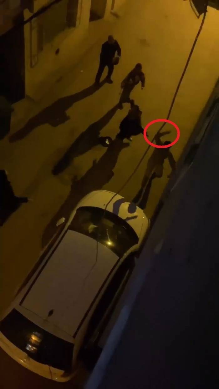 Bursa’da Aileler Arasındaki Palalı Kavga Kamerada