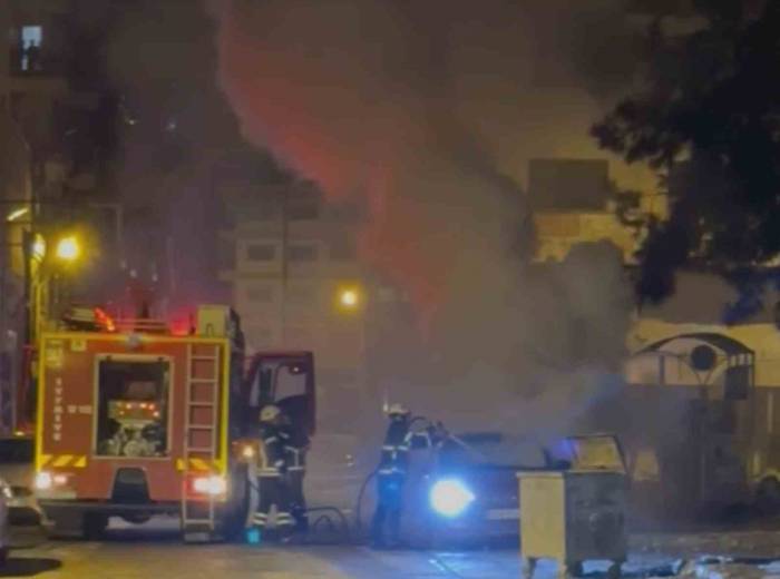 Seyir Halindeki Otomobil Alevlere Teslim Oldu