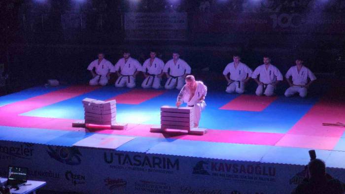 Türkiye Kyokushin Stil Karate Şampiyonası’nın Seremonisi Yapıldı