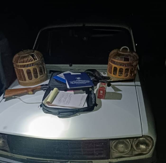 Sarıgöl’de Kaçak Keklik Avcıları Yakalandı