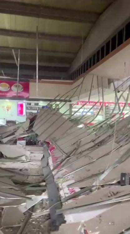 Köfteci Yusuf’taki Tavan Çökme Olayının Yeni Görüntüleri Ortaya Çıktı