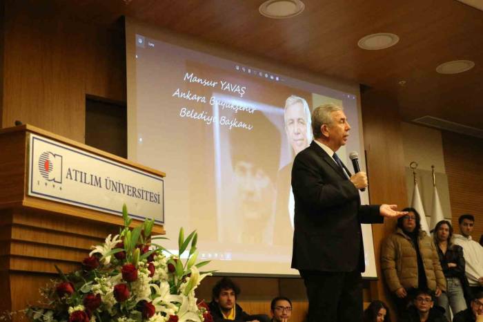 Abb Başkanı Yavaş, Atılımlı Öğrencilerle Buluştu