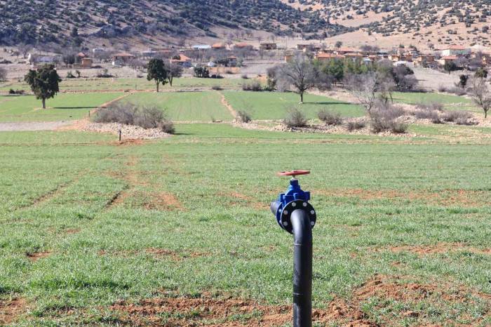 Korkuteli Beğiş Susuzu, Tarımsal Sulama Suyu Projesi’yle Sezonda Suyuna Kavuşuyor