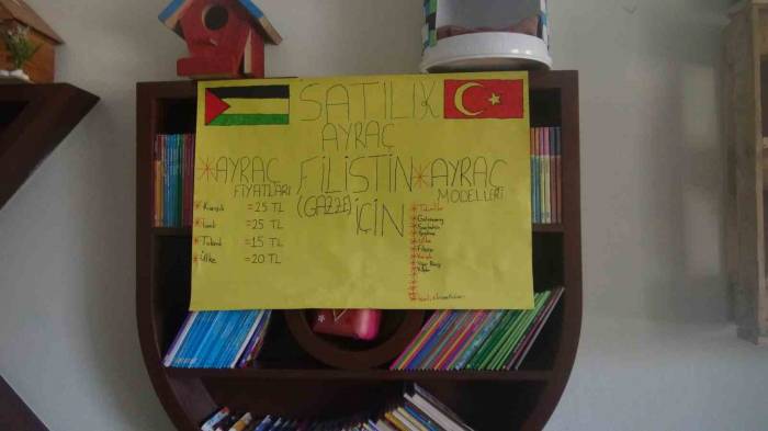 Batmanlı Çocuklar, Filistinli Akranları İçin Kolları Sıvadı