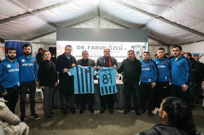 Başkan Özlü Koçyazı Mahallesine Çıkarma