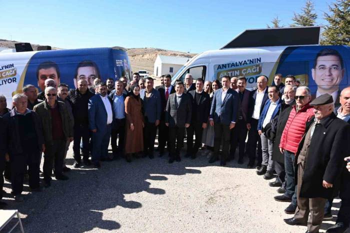 Antalya Büyükşehir Belediye Başkan Adayı Tütüncü: "Kazanan Elmalı Olacak"