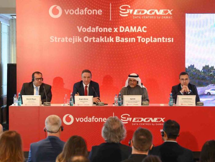 Vodafone Ve Damac İzmir’de Veri Merkezi Kuracak