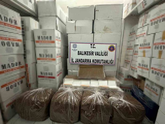 Piyasa Değeri 8 Milyon 650 Bin Lira Olan Bir Ton 275 Kilogram Kaçak Tütün Ele Geçirildi