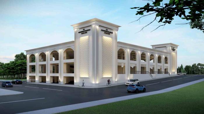 Buharkent Kapalı Pazar Yeri Ve Katlı Otopark’ın Temeli Atıldı