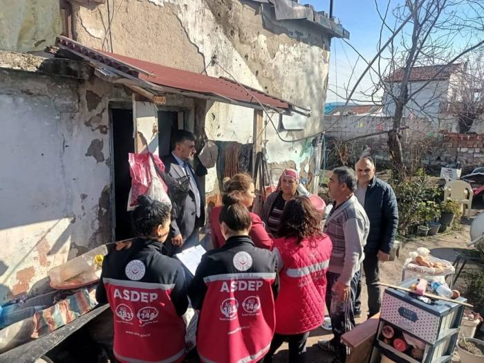 Aile Ve Sosyal Hizmetler İl Müdürlüğü, Kocagür Mahallesi’nde Saha Çalışması Gerçekleştirdi