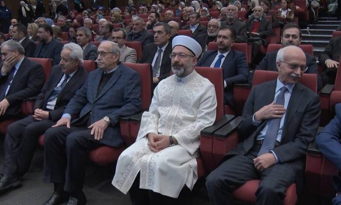 Diyanet İşleri Başkanı Erbaş Ustalara Saygı Paneli’ne Katıldı
