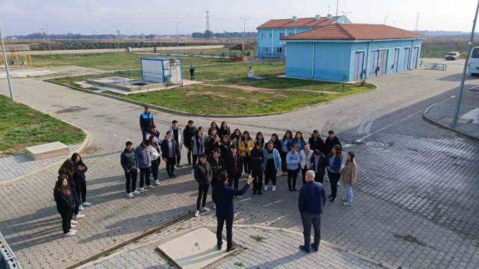 Manisa’da 554 Öğrenci Alaşehir Aat’yi Gezdi