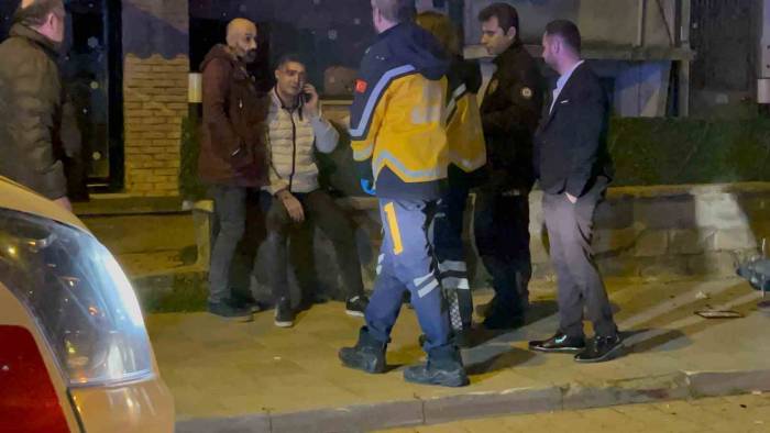 2 Gencin Yaralandığı Kaza Aksiyon Kamerasında