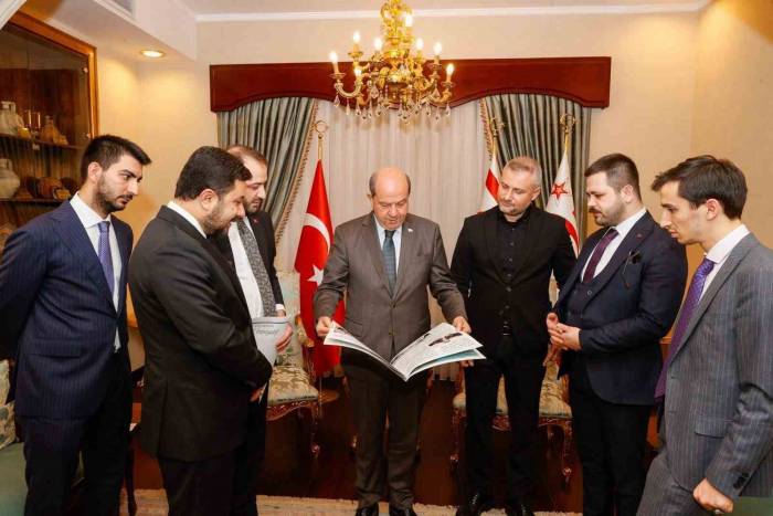 Kktc Cumhurbaşkanı Tatar, Kırgızistan Fahri Konsolosu Kurt’u Kabul Etti