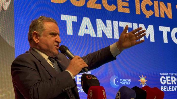 Bakan Osman Aşkın Bak: "31 Mart’ta Sandıkları Gümbür Gümbür Patlatmamız Lazım"