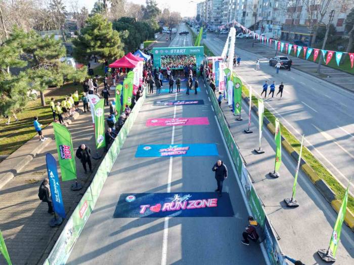 44. Uluslararası Trabzon Yarı Maratonu Koşuldu