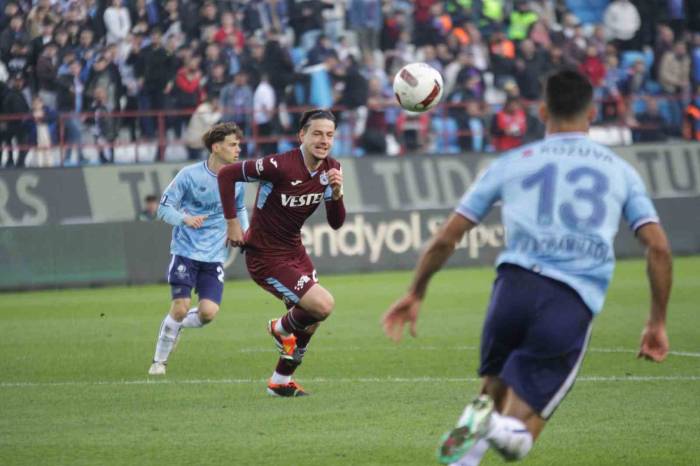 Trendyol Süper Lig: Trabzonspor: 1 - Adana Demirspor: 0 (Maç Sonucu)