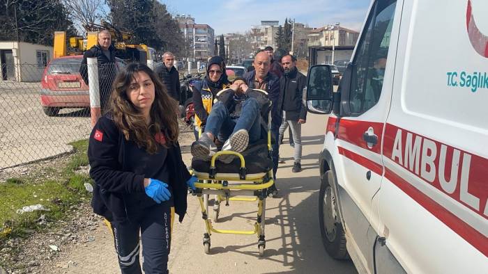 İki Motosiklet Çarpıştı: 1 Yaralı