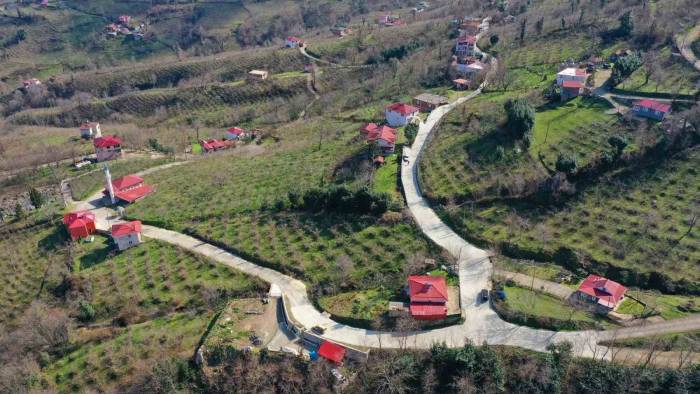 Ordu’da Beton Yol Ağı Genişliyor