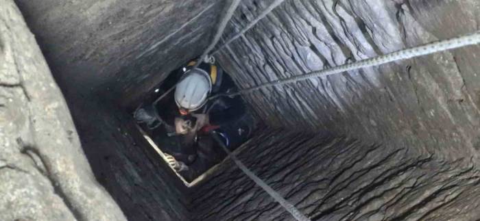 15 Metrelik Kuyuya Düşen Çocuğu Zorlu Kurtarma Operasyonu Kamerada