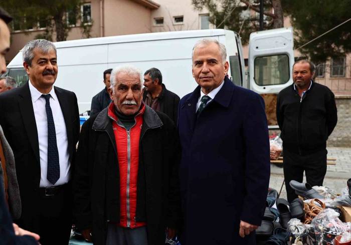 Başkan Zolan’ı Maniyle Karşıladı