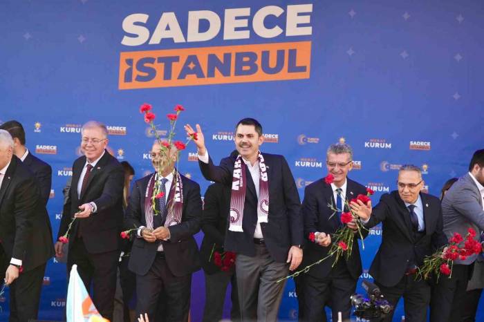 Kartal’daki Mitingde Konuşan Murat Kurum: "kartal’da Mülkiyet Sorununu Tamamen Ortadan Kaldıracağız”